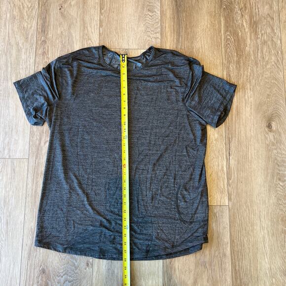 LULULEMON Men's Non-Stop Crew In Heathered Black - Picture 8 of 10